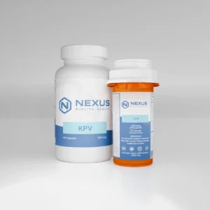 KPV 500mcg capsules in 60ct and 20ct bottles